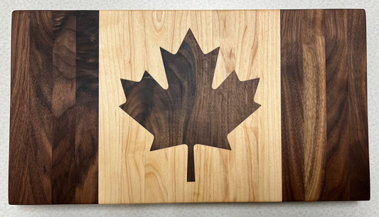 Canadian Flag Cutting Board