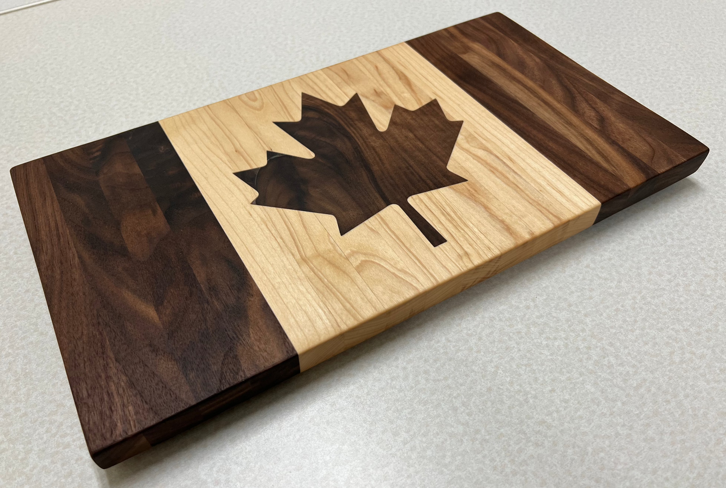 Canadian Flag Cutting Board